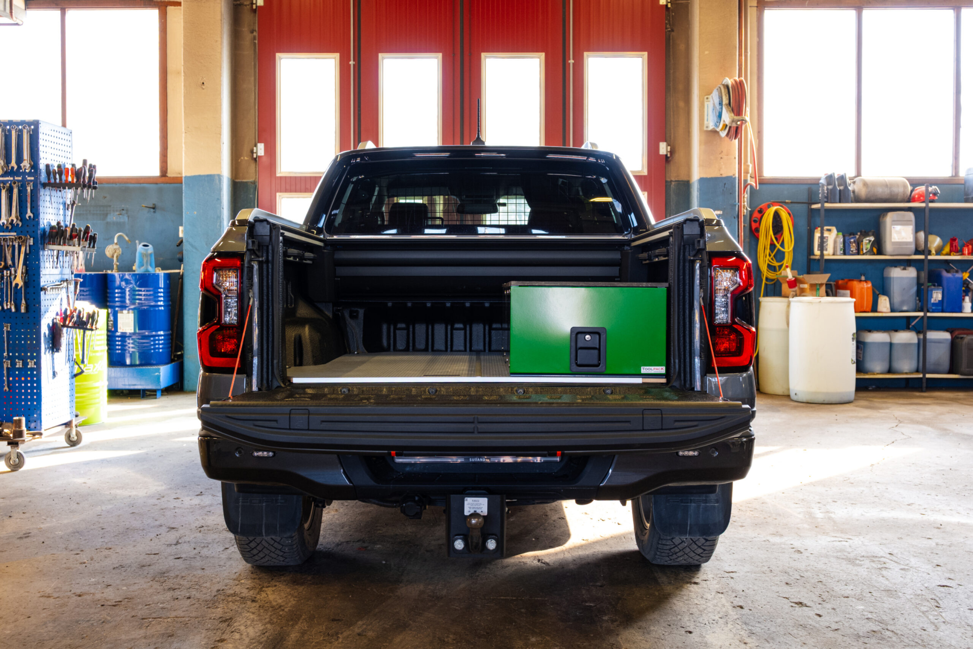 toolpack bilinnredning